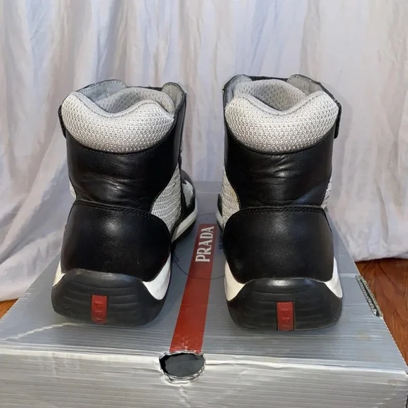 100% Authentic Prada high top sneakers - Picture 3 of 9